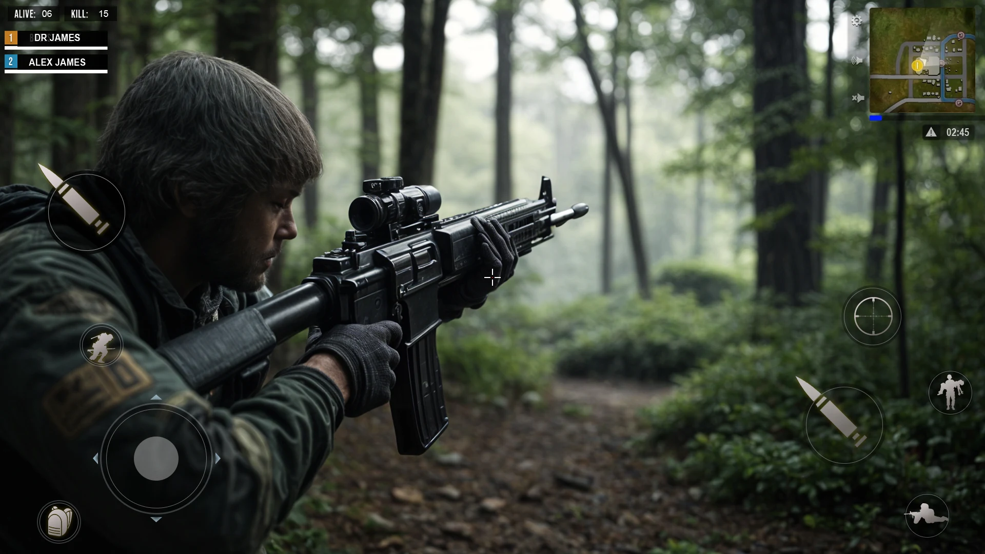 Commando Mission Offline games screenshot